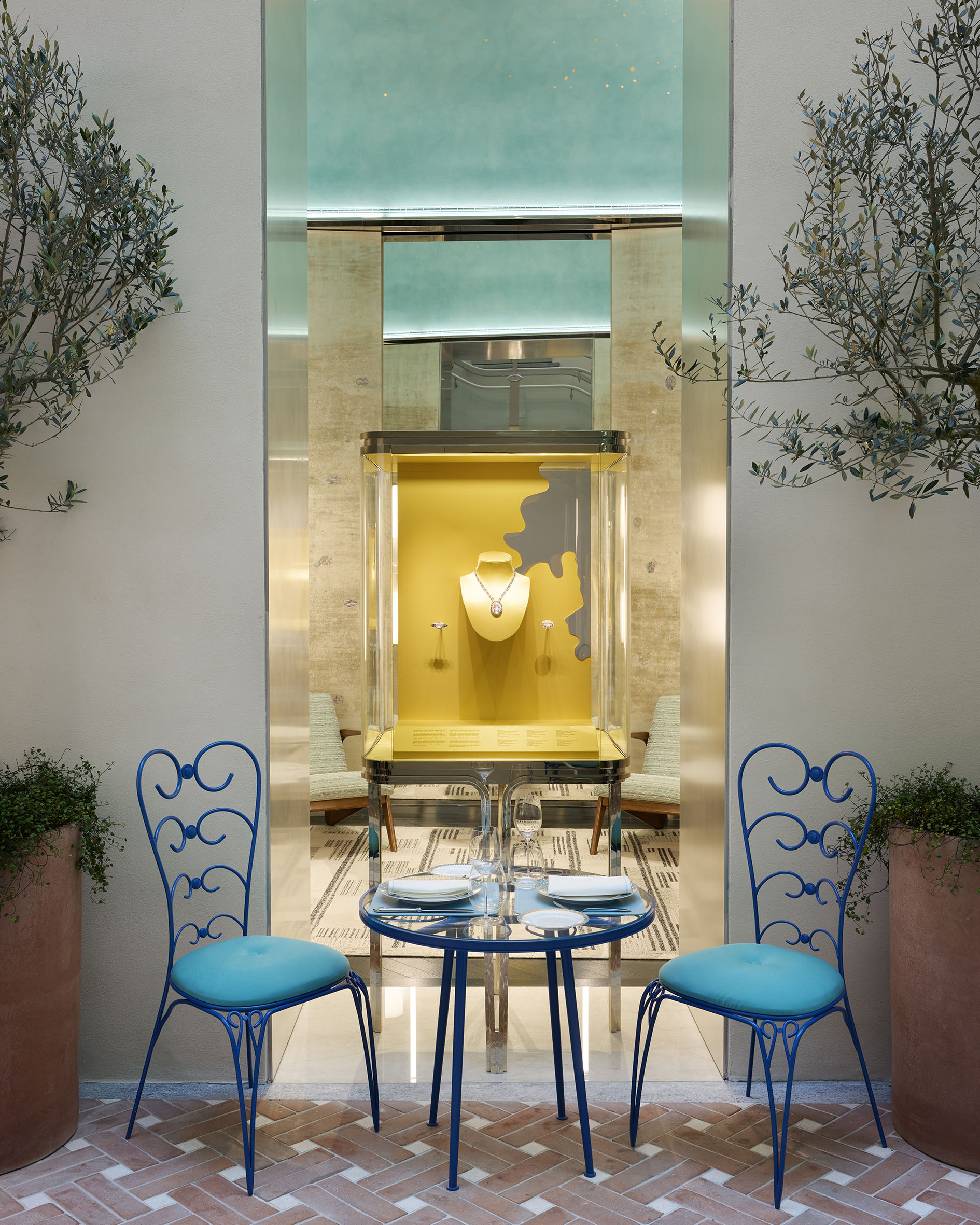 Tiffany & Co. flagship on Via Monte Napoleone